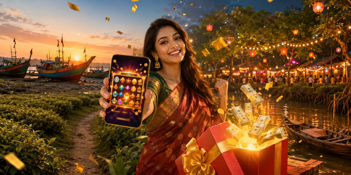 কক্সবাজারে মোবাইলে অনলাইন ক্যাসিনো গেম খেলার দৃশ্য