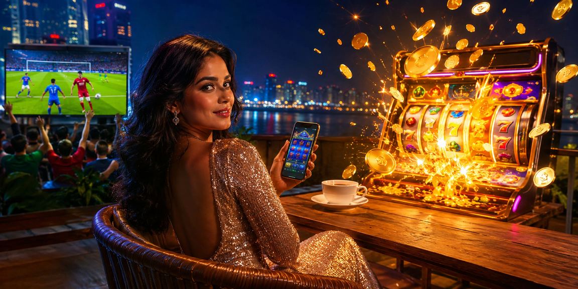 ঢাকায় মোবাইলে স্লট গেম খেলার দৃশ্য, x870e প্ল্যাটফর্মে