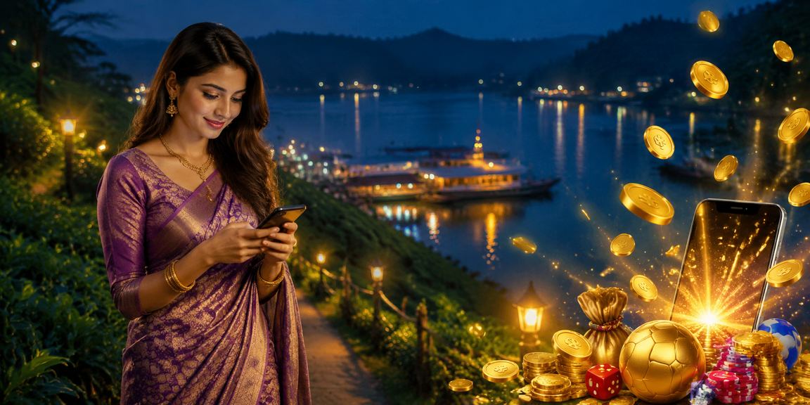 রাঙামাটিতে মোবাইলে x870e ক্যাসিনো গেম উপভোগ করছেন একজন খেলোয়াড়